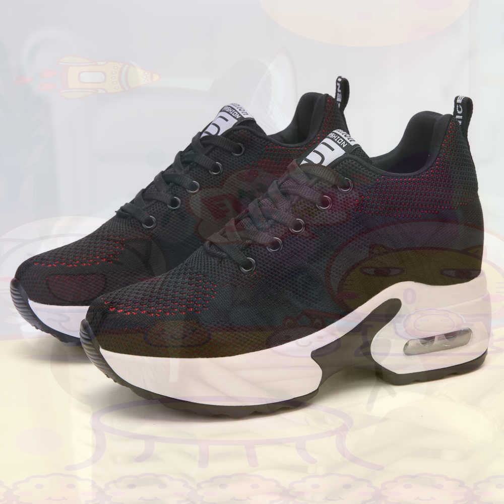 Women Shoes Us To Eu - สีแดงขนาด 36 รองเท้าผู้หญิงเทนนิสสีดํา BOOT ผู้หญิงฤดูร้อนรองเท้าผ้าใบกีฬาแนวโน้มแสดง Skor