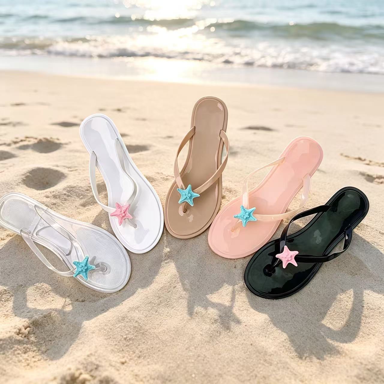 รองเท้าแตะผู้หญิงแบบสวม รุ่นให - Thong Flat Sandal บทวิจารณ์และราคา