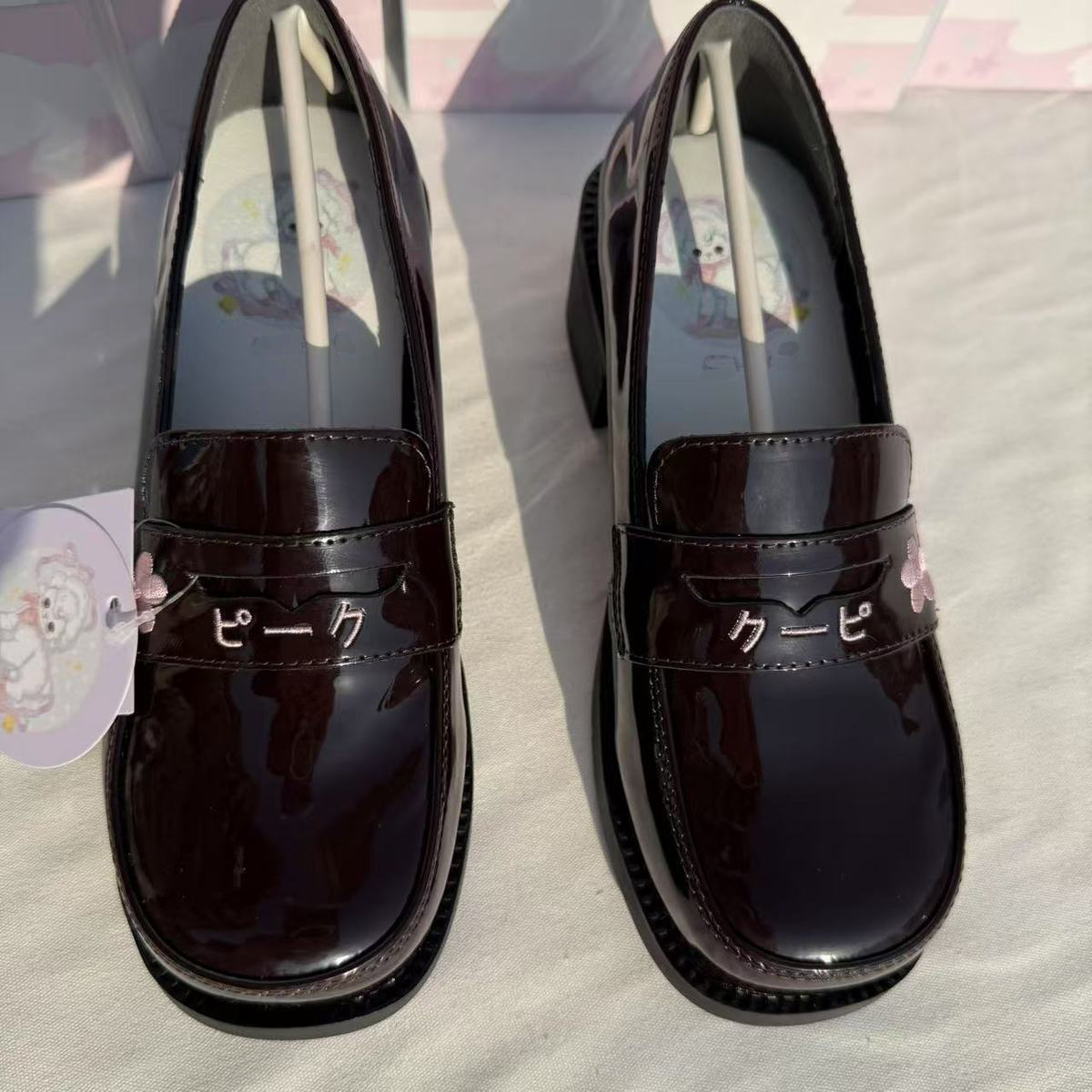 รองเท้าสไตล์ญี่ปุ่นสุดน่ารักสำ - Women Shoes Loafers บทวิจารณ์และราคา