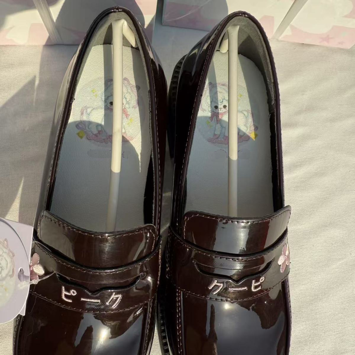 รองเท้าสไตล์ญี่ปุ่นสุดน่ารักสำ - Women Shoes Loafers บทวิจารณ์และราคา