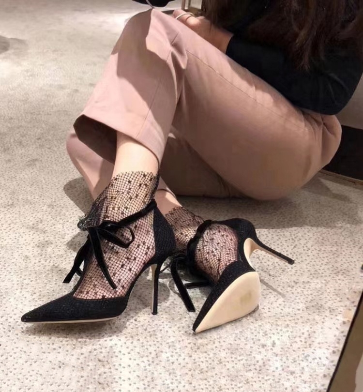 รองเท้าส้นสูงหัวแหลมแบบใหม่สำห - Women Shoes Boots บทวิจารณ์และราคา