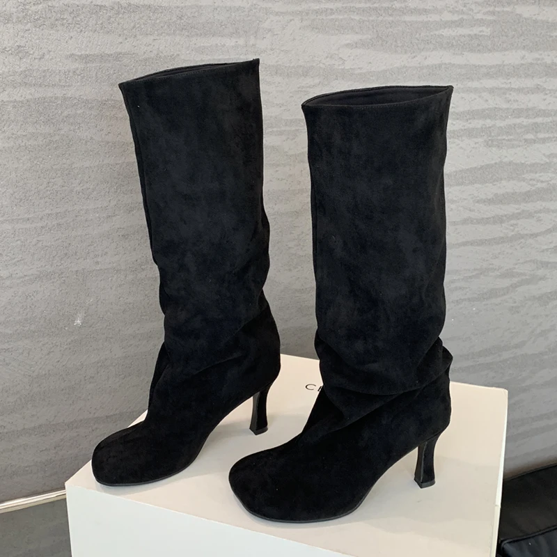 Eilyken ฤดูหนาว Street สไตล์รอ - Knee High Boots Women บทวิจารณ์และราคา