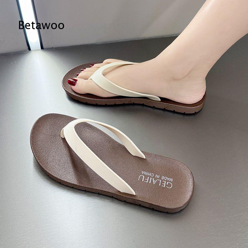 รองเท้าแตะแบบสวมสำหรับผู้หญิง  - Thong Flat Sandal บทวิจารณ์และราคา