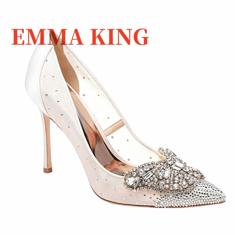 รองเท้าส้นสูงประดับตาข่าย, รอง - Court Heel Pointed บทวิจารณ์และราคา