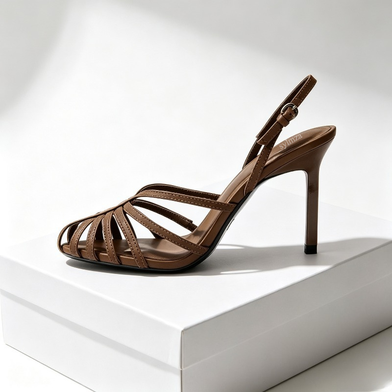 รองเท้าส้นสูงดีไซน์เซ็กซี่สำหร - Women Shoes Luxury Brand บทวิจารณ์และราคา