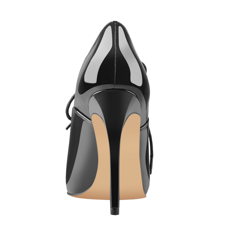 Onlymaker Women Lace Up รองเท้ - Court Heel Pointed บทวิจารณ์และราคา