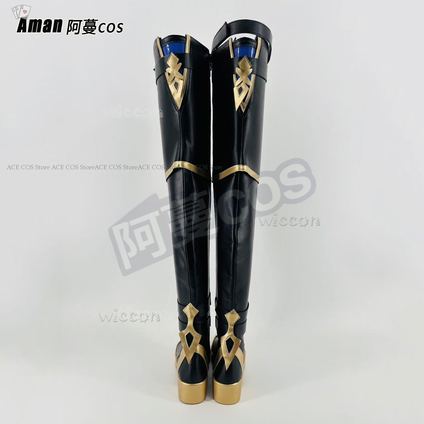 เก็นชิน อิมแพ็ค โลเฮน ไฮ นี บู - Knee High Boots Women บทวิจารณ์และราคา