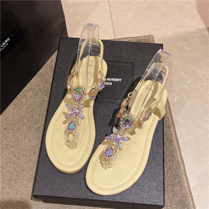 รองเท้าแตะแบบสวมสำหรับฤดูร้อนผ - Women Shoes Luxury Brand บทวิจารณ์และราคา