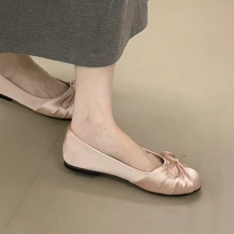 รองเท้าส้นเตี้ยแบบสวมสไตล์หวาน - Women Shoes Loafers บทวิจารณ์และราคา