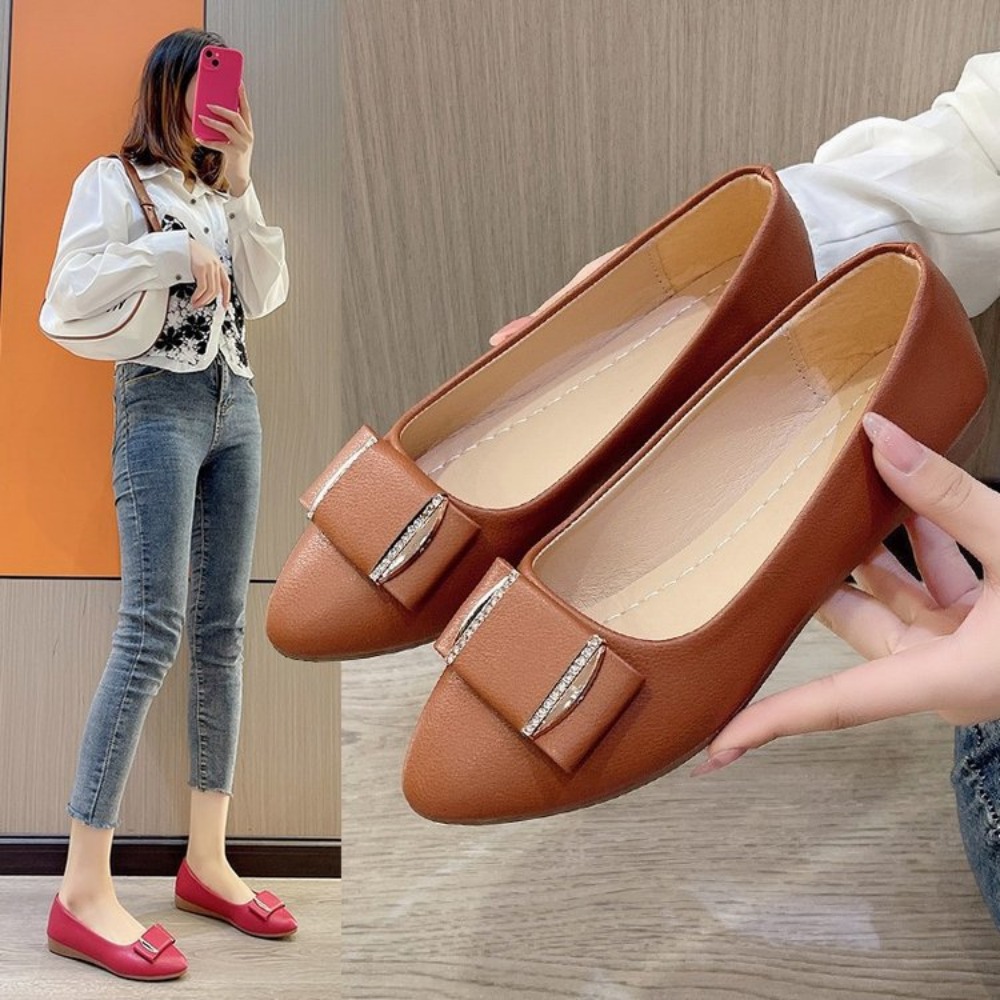 รองเท้าผู้หญิงแฟชั่นลำลอง น้ำห - Women Shoes Loafers บทวิจารณ์และราคา