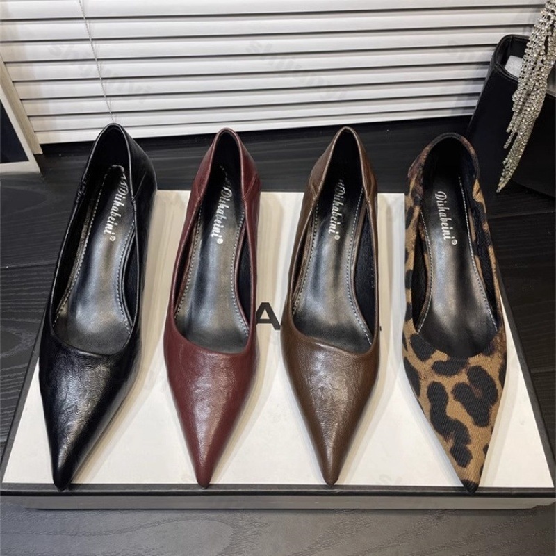 รองเท้าส้นสูงสตรีสิทธิบัตรหนัง - Women'S Shoes Burgundy บทวิจารณ์และราคา