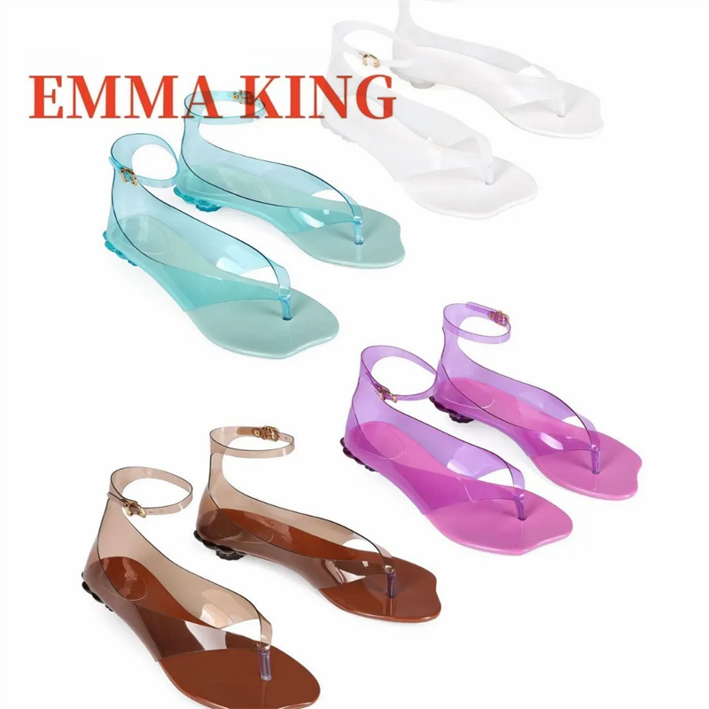 รองเท้าแตะผู้หญิงแบบสายรัดข้อเ - Thong Flat Sandal บทวิจารณ์และราคา