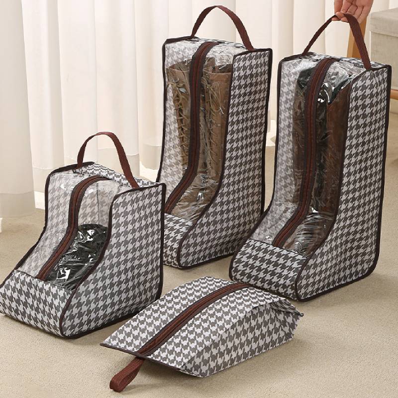 ถุงเก็บรองเท้าบูทยาวพร้อมหน้าต - Women Shoes Boots บทวิจารณ์และราคา