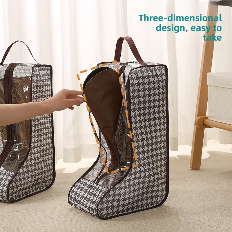 ถุงเก็บรองเท้าบูทยาวพร้อมหน้าต - Women Shoes Boots บทวิจารณ์และราคา