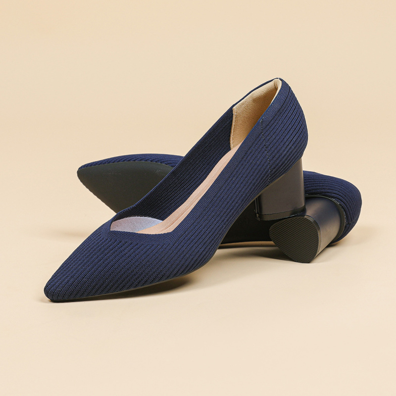 รองเท้าส้นสูงทรงเจ้าหญิง ส้นหน - Court Heel Pointed บทวิจารณ์และราคา