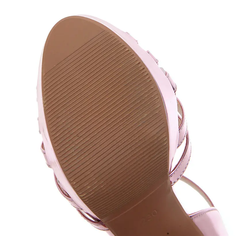 ขนาดใหญ่ทองงานแต่งงานผู้หญิงแพ - Metallic Heel Sandal บทวิจารณ์และราคา
