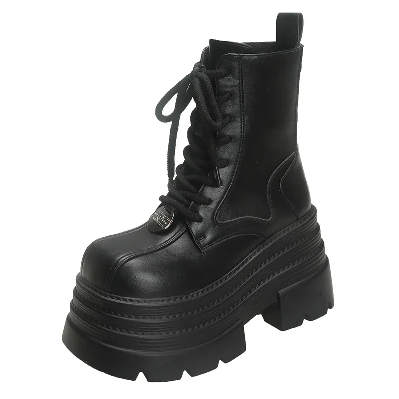 ผู้หญิงรองเท้าGothicหนังผู้หญิ - Women Shoes Luxury Brand บทวิจารณ์และราคา