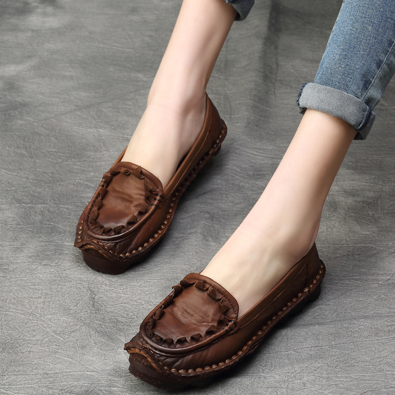 รองเท้าโลฟเฟอร์สไตล์ชาติพันธุ์ - Women Shoes Loafers บทวิจารณ์และราคา
