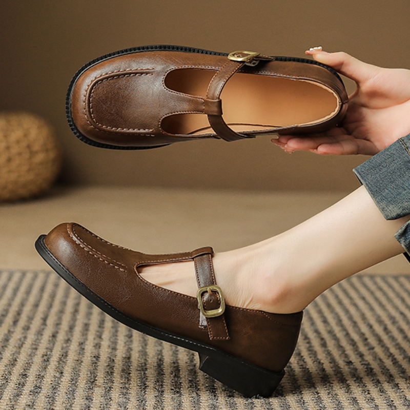 รองเท้าส้นเตี้ยสตรีแบบสบาย ๆ ห - Women'S Shoes Loafers Black บทวิจารณ์และราคา