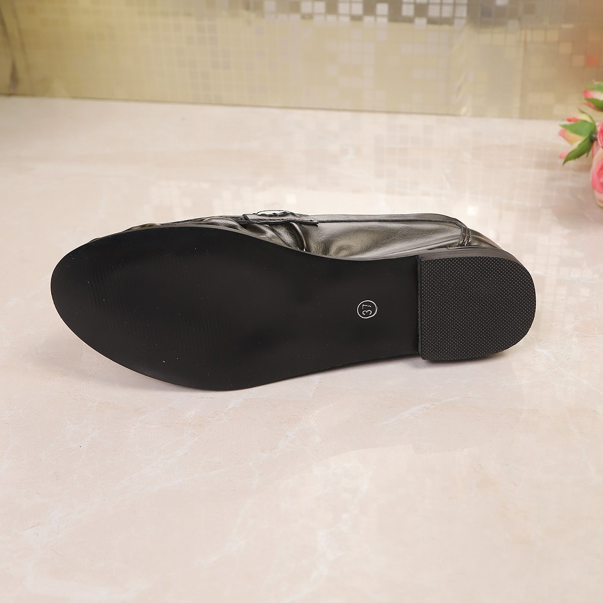 รองเท้าโลฟเฟอร์ลายงูสำหรับผู้ห - Women'S Shoes Loafers Black บทวิจารณ์และราคา