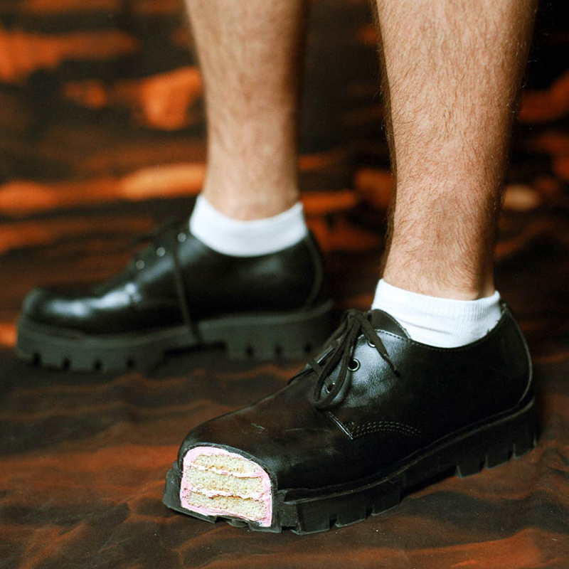รองเท้าเดอร์บี้พื้นหนาแบบเค้ก  - Women'S Shoes Loafers Black บทวิจารณ์และราคา